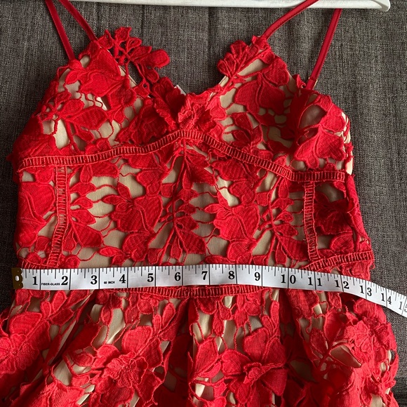 Red Lace Sundress - Picture 8 of 14
